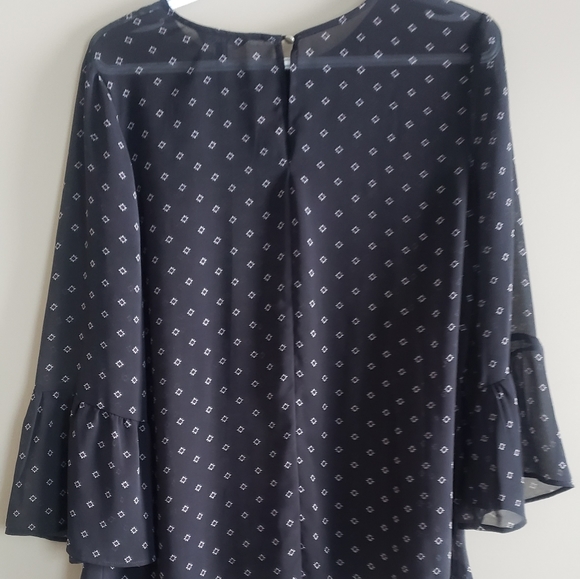 Black Peplum blouse - Picture 2 of 4